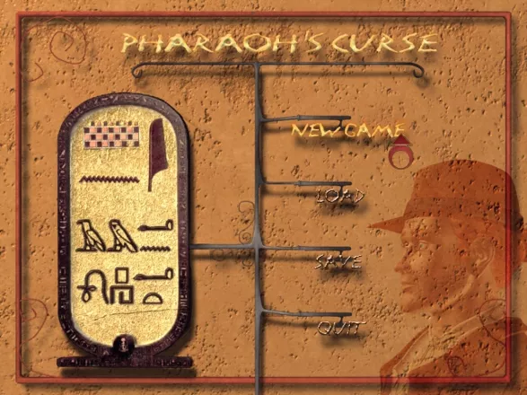 The Cameron Files: Pharaoh&#x27;s Curse Windows Main Menu