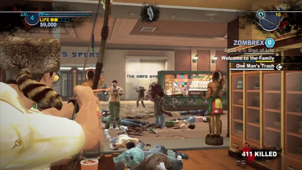 Dead Rising 2 PlayStation 3 Any similarity with Davy Crockett is purely coincidental.