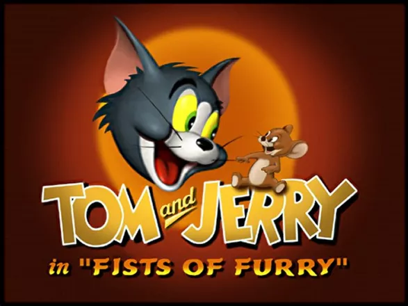 Tom and Jerry in Fists of Furry Windows Loading and title screen