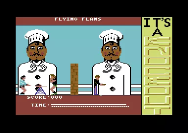 It&#x27;s a Knockout Commodore 64 Playing Flying Flans