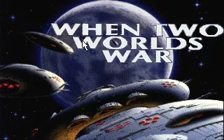 When Two Worlds War DOS Title screen