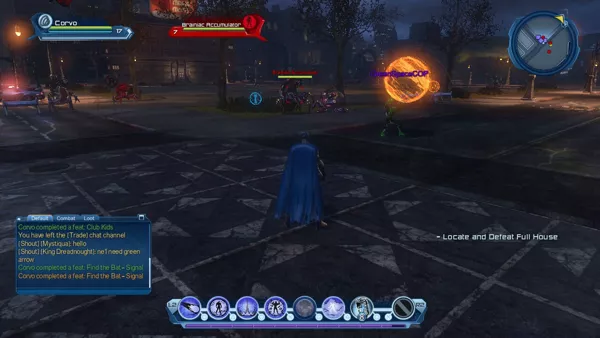 DC Universe Online PlayStation 3 Braniac&#x27;s minions are loose on the streets of Gotham.