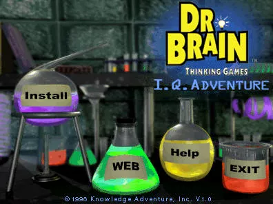 Dr. Brain Thinking Games: IQ Adventure Windows Title