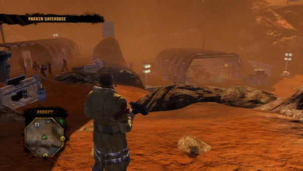 Red Faction: Guerrilla PlayStation 3 After joining Red Faction, you will be able to upgrade and resupply your weapons.