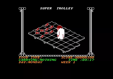 Super Trolley Amstrad CPC &#x22;Clean up on aisle five!&#x22;