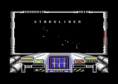 Starglider Commodore 64 Title screen