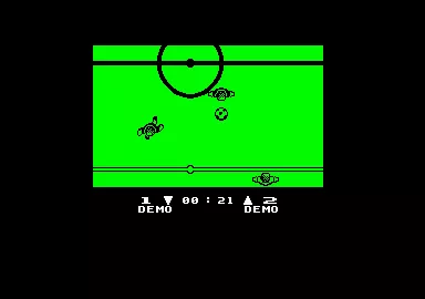 Keith Van Eron&#x27;s Pro Soccer Amstrad CPC A demo game of indoor soccer.