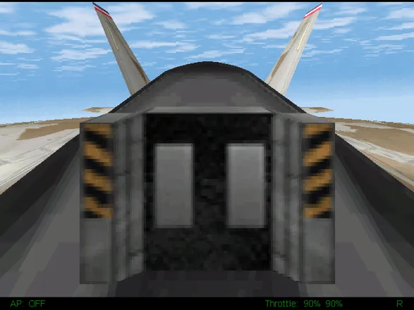 F-22 Lightning 3 Windows There&#x27;s a special action key that allows the player to check their six
