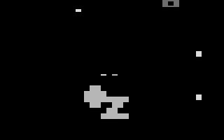 Star Ship Atari 2600 Star Ship in black and white mode