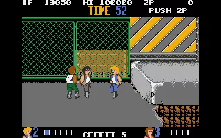 Double Dragon Atari ST I almost always seem to be outnumbered...