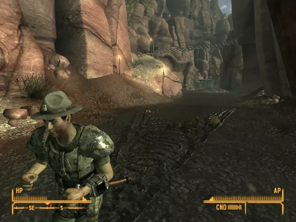 Fallout: New Vegas - Honest Hearts Windows Leaving tribal camp for more quests.
