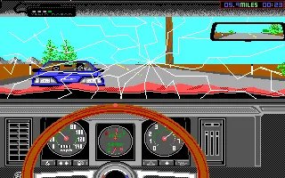 Test Drive II Scenery Disk: California Challenge DOS Crash (EGA)
