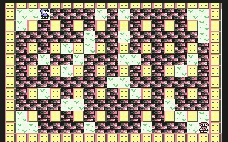 Bomb Mania Commodore 64 Two player match
