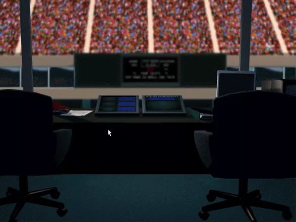 Total Control Football DOS Control room