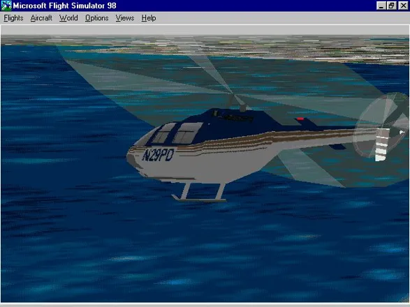 Microsoft Flight Simulator 98 Windows The Bell 206B Jetranger III