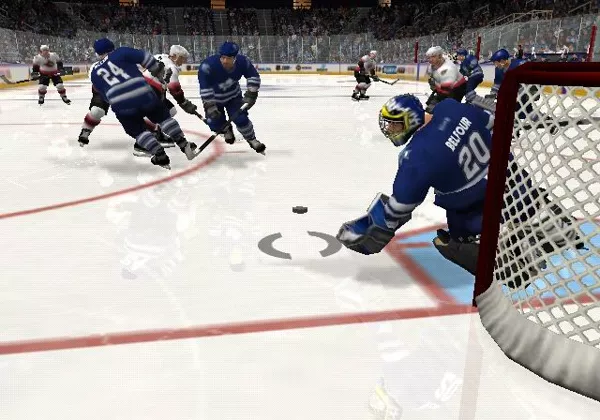 NHL Hitz Pro GameCube In-game screenshot