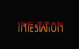 Infestation Atari ST Title screen