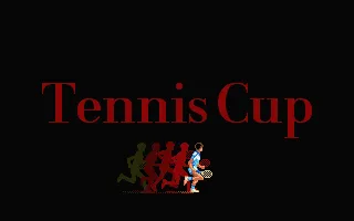 Tennis Cup Atari ST Title screen