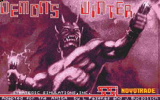 Demon&#x27;s Winter Amiga Title screen