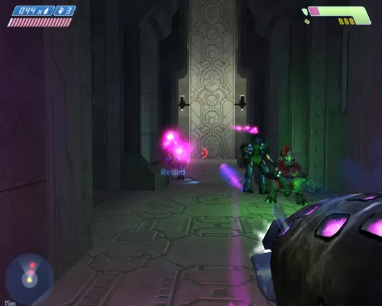 Halo: Combat Evolved Windows The Needler fire tracking projectiles.