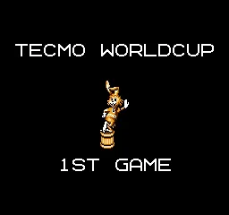 Tecmo World Cup Soccer NES The cup begins...