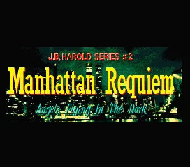 Manhattan Requiem MSX Title screen
