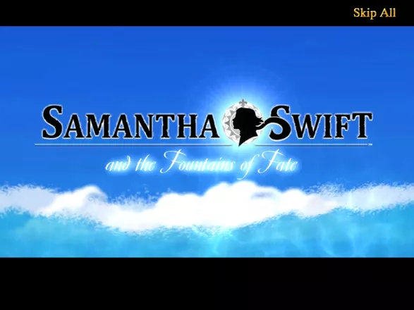 Samantha Swift and the Fountains of Fate iPad Title