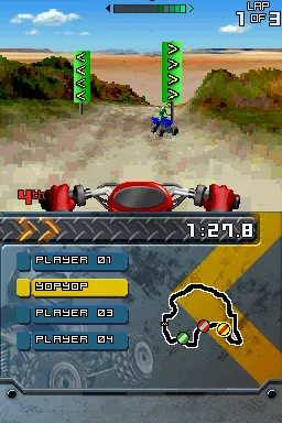 ATV: Thunder Ridge Riders / Monster Trucks Mayhem Nintendo DS ATV Race