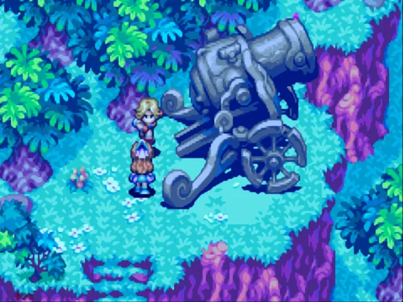 Sword of Mana Game Boy Advance Now THAT is a cannon!
