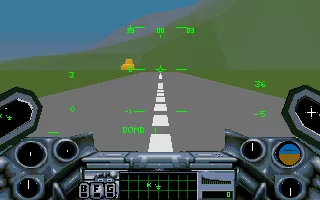 Veritech: Variable Fighter Simulator DOS Mission 1: Veritech Training (take off).