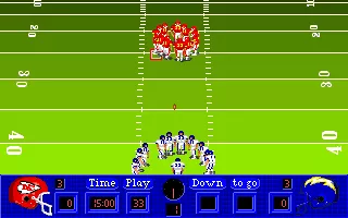 NFL 94 DOS Choose your tactic...