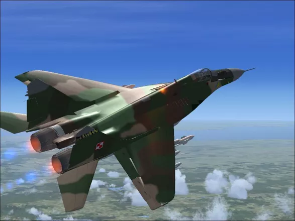 International Fighters Windows Flight Simulator X: This is the Mig-29A Fulcrum in Polish Air Force livery