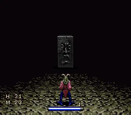 The 7th Saga SNES Like a Han Solo in carbonite.