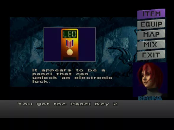Dino Crisis Dreamcast Got a panel key