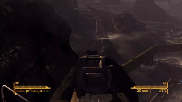 Fallout: New Vegas - Old World Blues PlayStation 3 Two lobotomites are coming this way.
