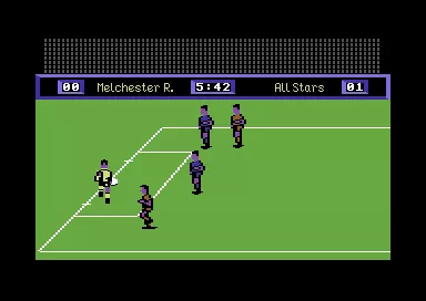 Roy of the Rovers Commodore 64 Gooooaaaaallllllll. I think it hasn&#x27;t crossed the line.
