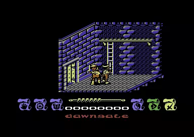 Bushido: The Way of the Warrior Commodore 64 Might as well be brave, every room as the enemy.