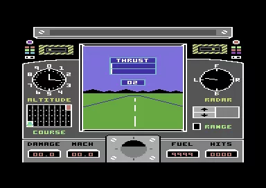 X-15 Alpha Mission Commodore 64 Trying to take off.