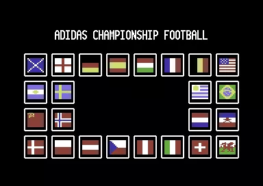 Adidas Championship Football Commodore 64 Pick your country. Damn, no Botswana.
