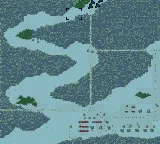 Force 21 Game Boy Color Tactical map.