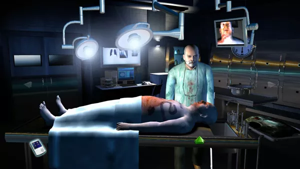 CSI: Crime Scene Investigation - Hard Evidence Xbox 360 Doc Robbins can give you basic information like the cause of death, murder weapon or the time of death.