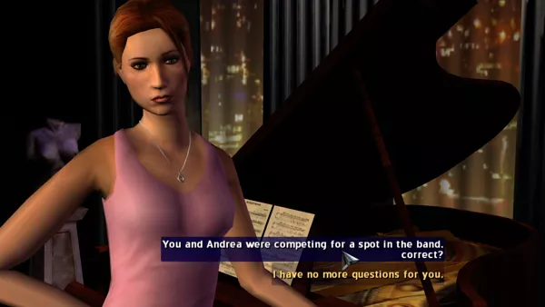 CSI: Crime Scene Investigation - Hard Evidence Xbox 360 Jealousy is a motive for murder, alright.