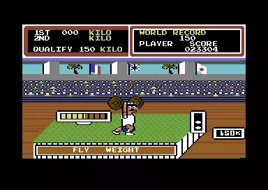 Hyper Sports Commodore 64 Nearly there, C&#x27;mon.
