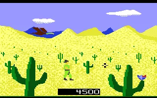 Crossbow Atari 7800 Crossing the desert...