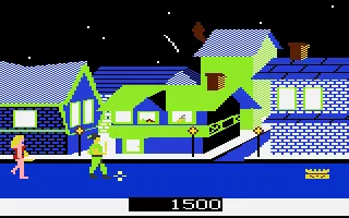 Crossbow Atari 7800 Crossing through a town...