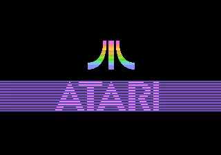 Fatal Run Atari 7800 Atari logo