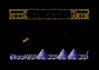 Insects in Space Commodore 64 Protect the babies.