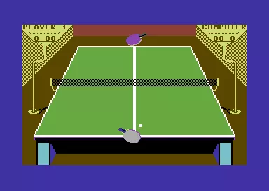 Superstar Ping Pong Commodore 64 Let&#x27;s go.