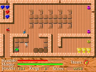 God of Thunder DOS Inside a house. Note roaming NPCs. The old cRPG rule applies though: everything that isn&#x27;t nailed to the wall is yours to take.