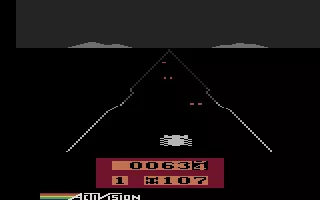 Enduro Atari 2600 Driving at night